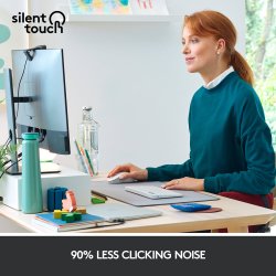 Logitech Signature M650 L Wireless Mouse Off-white