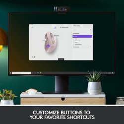 Logitech Signature M650 L Wireless Mouse, Rose