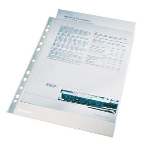 Lomme 38my PP glasklar A4 T (100)