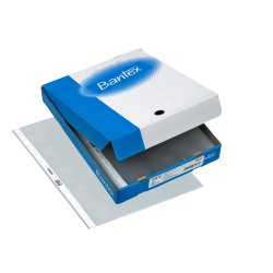 Lomme A4 0,09mm PP T klar (100)