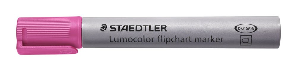 Lumocolor&reg; flipover marker 356-20 Pink