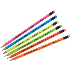 Lyra neon blyant m viskelder