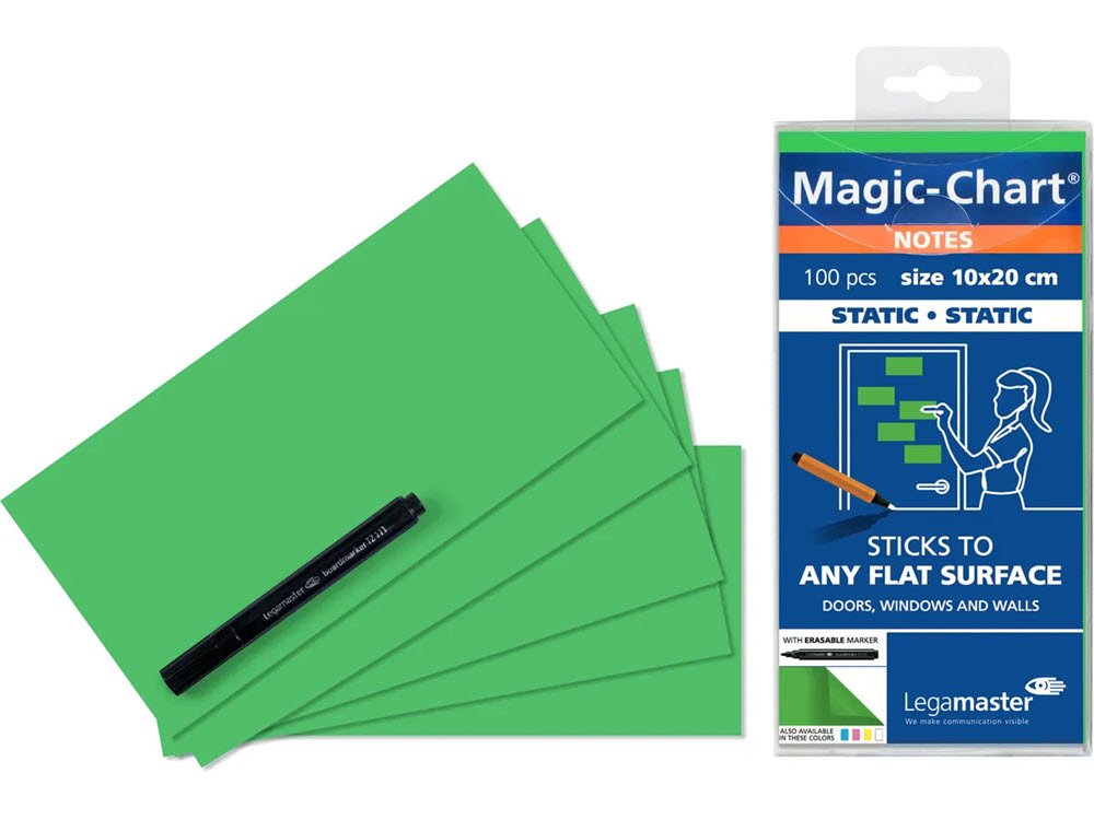 MagicChart Notes 10x20 Grn