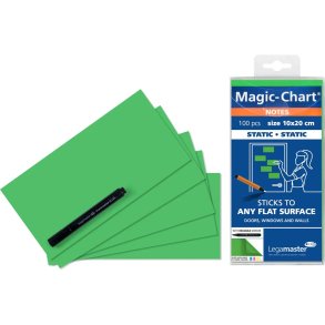 MagicChart Notes 10x20 Grn