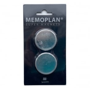 Magnet 35MM Krom 2stk