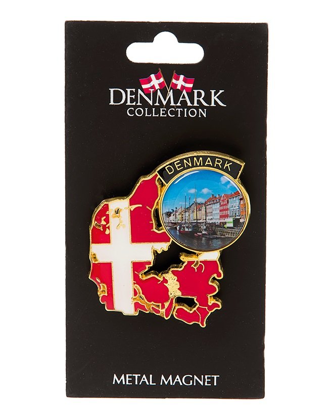 Magnet Danmark Metal form Nyhavn