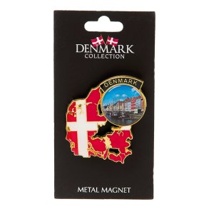 Magnet Danmark Metal form Nyhavn