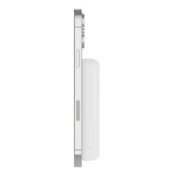 Magnetic Wireless PowerBank kickstand 5000mA White