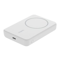 Magnetic Wireless PowerBank kickstand 5000mA White