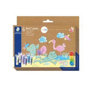 Noris Club® fingermaling 6 stk á 100ml. Pastel