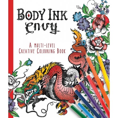 Mandala malebog BODY INK ENVY