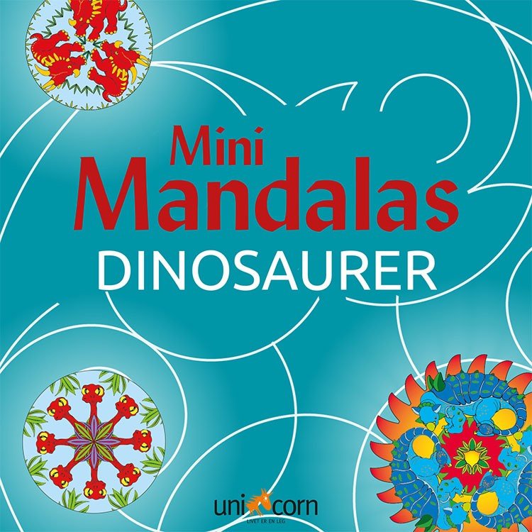 Mandalas Mini Dinosaurer