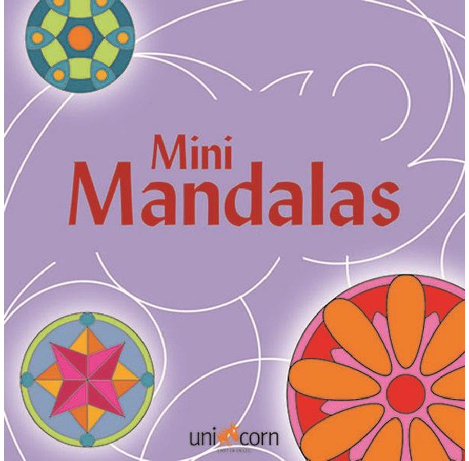 Mandalas Mini Malebog Lilla