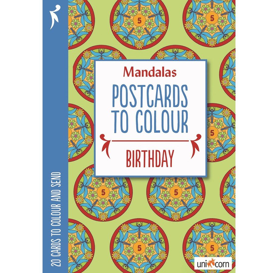 Mandalas Postcards Birthday