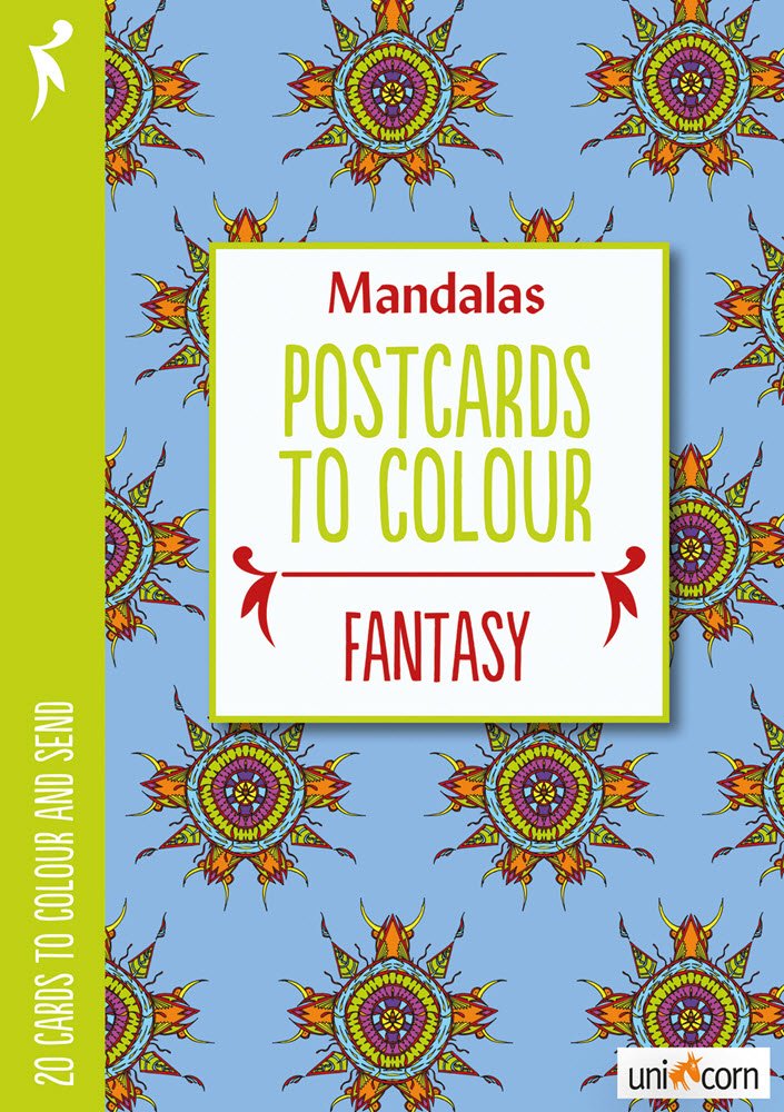 Mandalas Postcards Fantasy