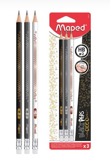 Maped black'peps HB Deco 3 stk