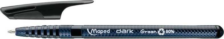 Maped Dark Kuglepen m/ htte Sort 50stk