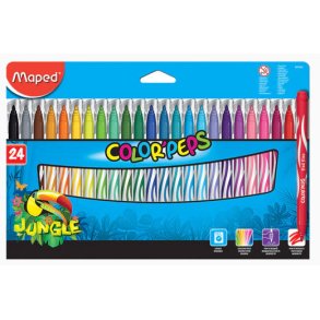 Maped Jungle St Tusch 24 Stk