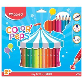Maped Peps Farveblyant Jumbo 24 stk