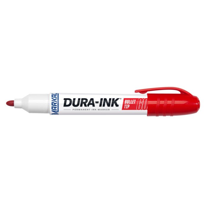 Markal Dura Ink Bullet Tip 60 Red