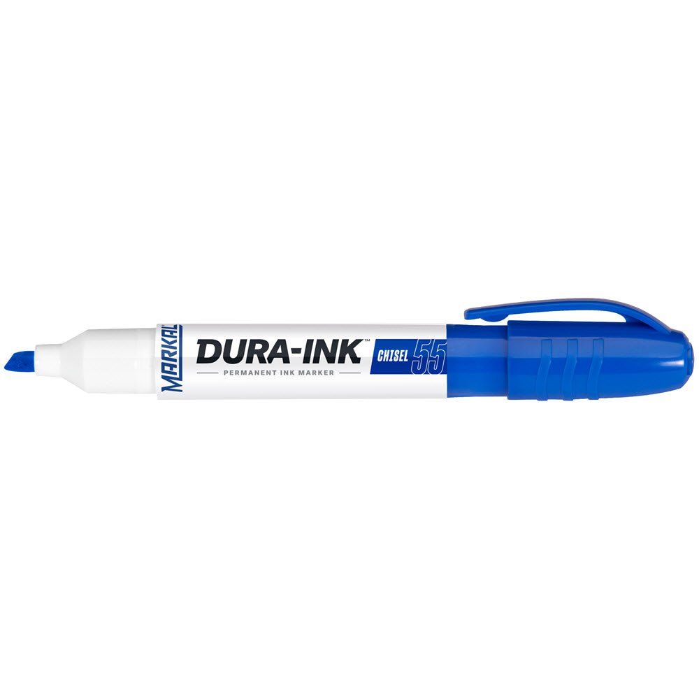 Markal Dura Ink Chisel 55 Blue