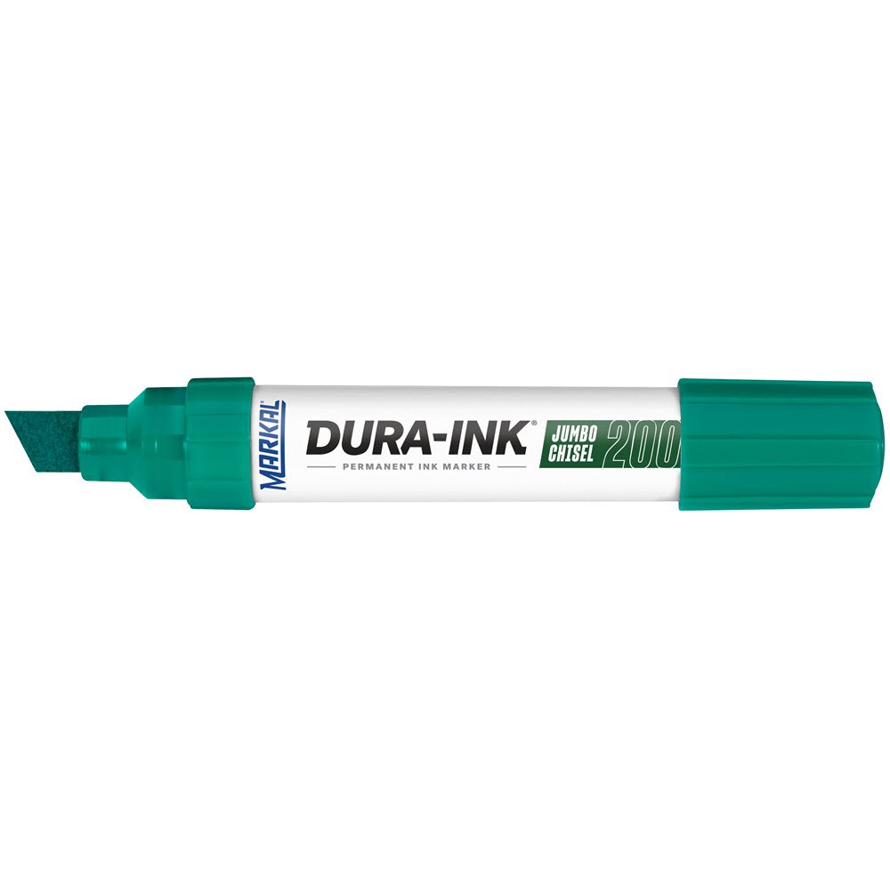 Markal Dura Ink Jumbo Chisel 200 Green