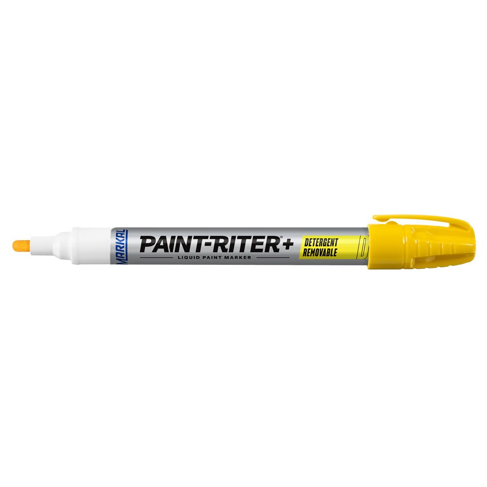 Markal Paint-Riter+ Detergent Removable Yellow