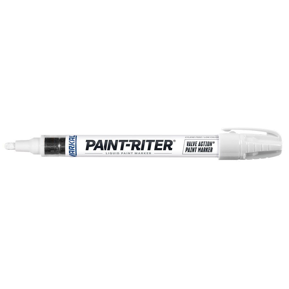 Markal Paint-Riter Valve Action White