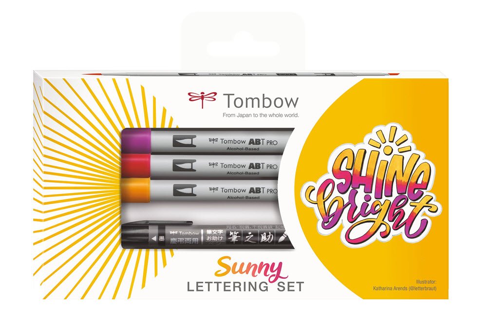Marker alcohol ABT PRO Sunny Lettering set (5)