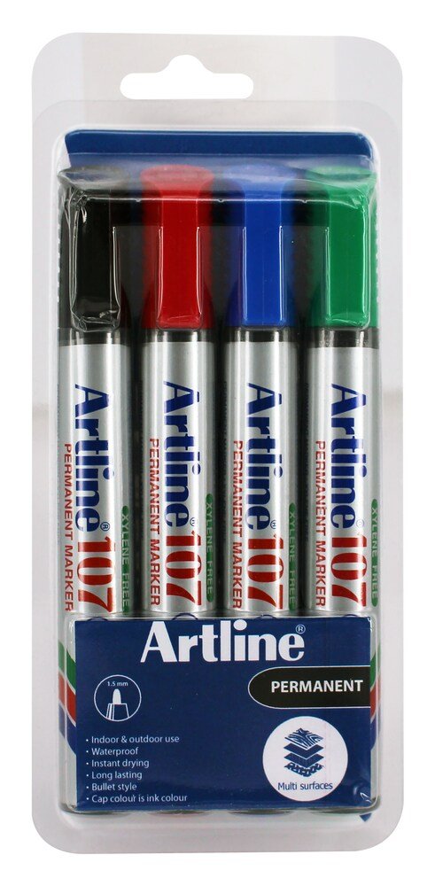 Marker Artline 107 1.5mm 4/set
