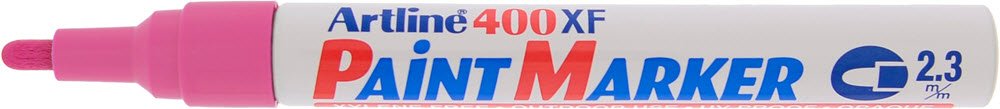 Marker Artline 400XF Paint pink