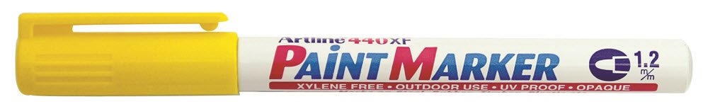 Marker Artline 440XF Paint gul