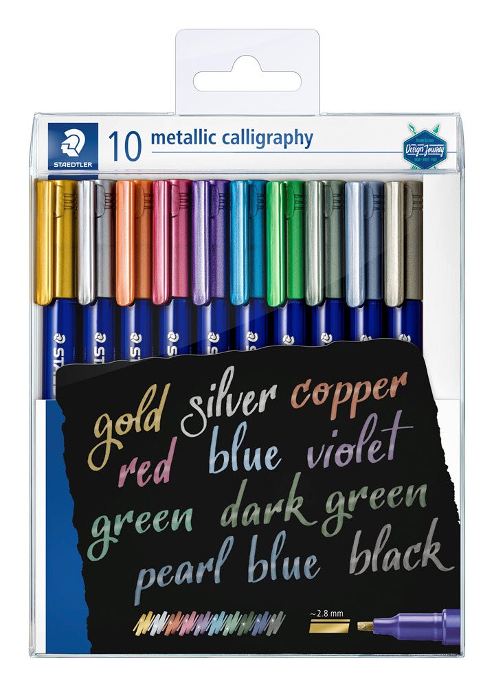 Marker Metallic kaligrafi ass (10)