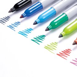 Marker Sharpie Fine 1,0mm ass Big Pack (30)