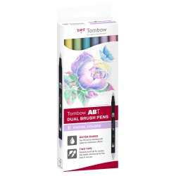 Marker Tombow ABT Dual Brush 6C-2 Pastel carton
