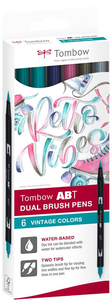 Marker Tombow ABT Dual Brush 6C-5 Vintage carton