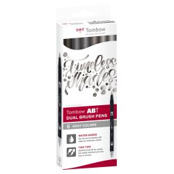 Marker Tombow ABT Dual Brush 6C-6 Grey colors