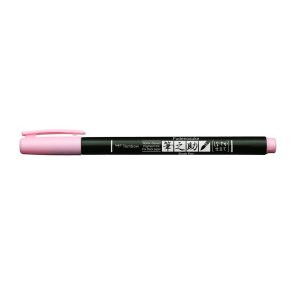 Marker Tombow Fudenosuke soft pastel pink