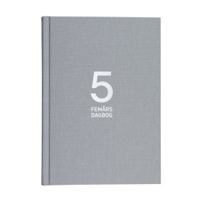 Mayland 5-rs dagbog slv