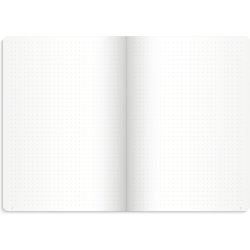 Mayland Dot Notes A5 Sort 250ark
