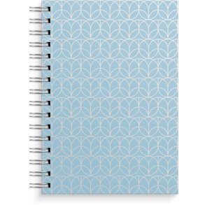 Mayland Notesbog Lin m/Spiral Slv Cirkler