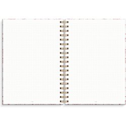 Mayland Spiralbog Dots m/ Blomster B5