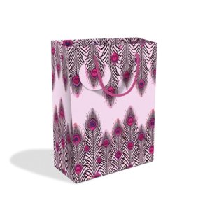 Mellem Gave Pose Peacock Heart