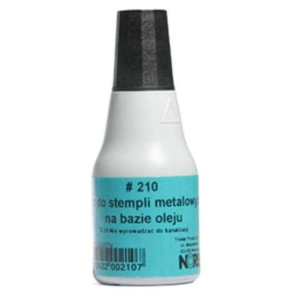 Metal stempelfarve sort 25 ML
