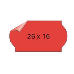 Meto etiket aftag 26x16 rd (36rlx1200)