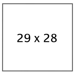 Meto etiket perm 29x28 hvid (30rl/700)