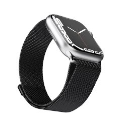 Milanese Loop Case 2 Band One 42/44/45/49 mm Black