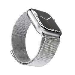 Milanese Loop Case 2 Band One 42/44/45/49mm Silver