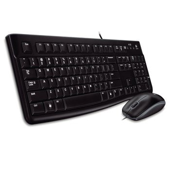 MK120 Desktop Set, Black (Nordic)