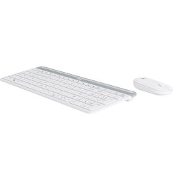 MK470 Slim Wireless Desktop Set, Offwhite (Nordic)
